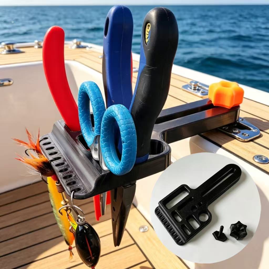 Fishing Kayak Cart - صندوق تخزين معدات الصيد بفتحة على
