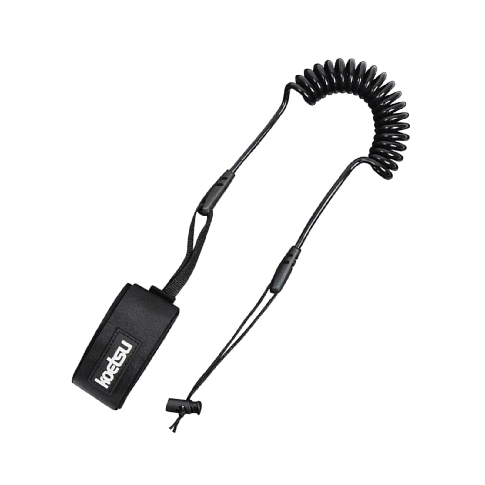 Fishing Kayak Paddle Leash - حزام مجداف الكاياك الملفوف، حزام معصم