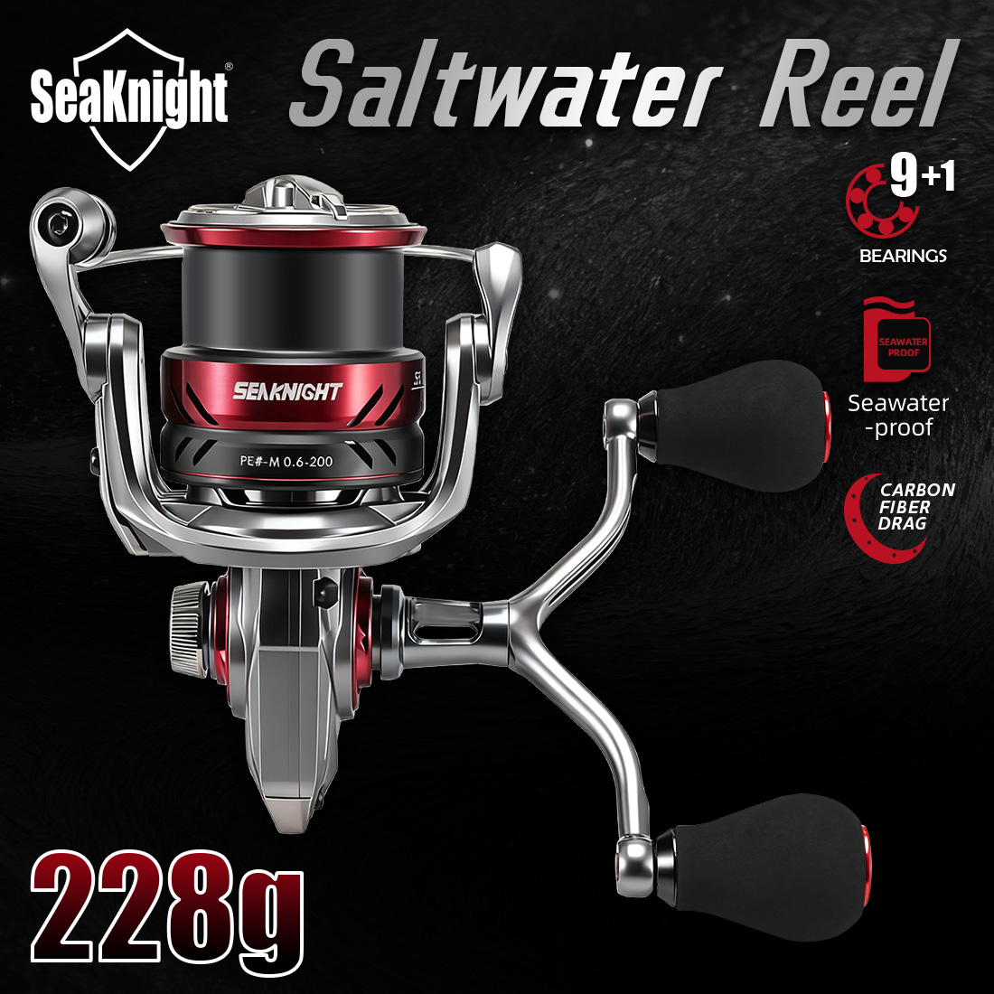 بكرة صيد دوارة من ماركة SeaKni - مراجعة Daiwa Reel Bg وسعره