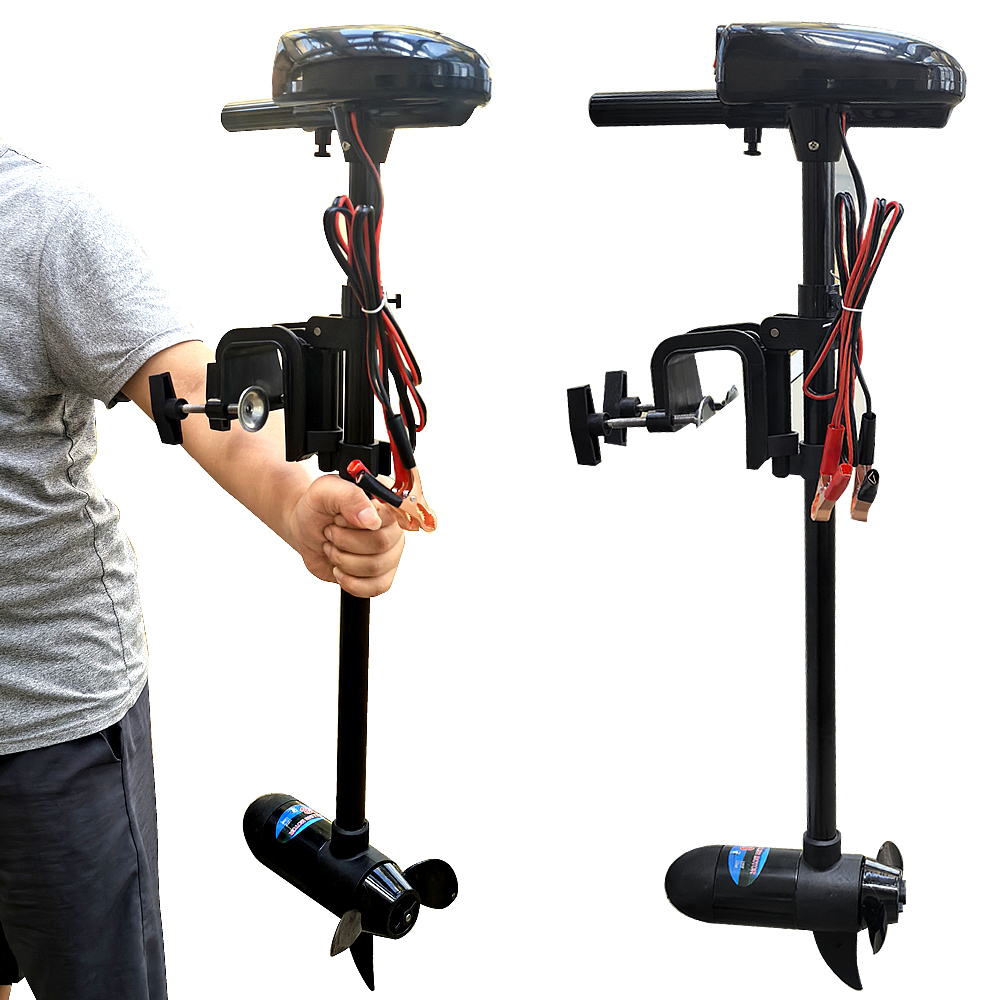 محرك قارب كهربائي 18LBS/28LBS  - مراجعة Fishing Kayak Trolling Motor وسعره