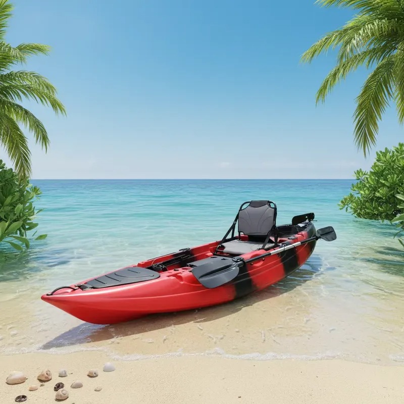قارب كاياك للصيد بمقعد واحد بط - مراجعة Fishing Kayak Paddle وسعره