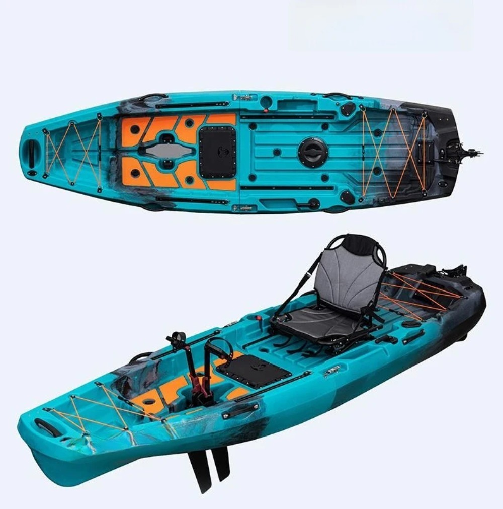 وحدات كاياك مع محرك قارب صيد ا - مراجعة Fishing Kayak Paddle وسعره