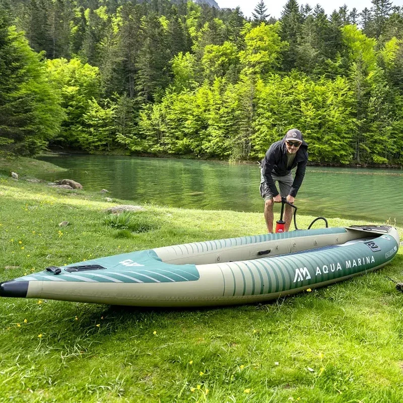 أكوا مارينا قارب صيد قابل للنف - مراجعة Fishing Kayak Seat وسعره